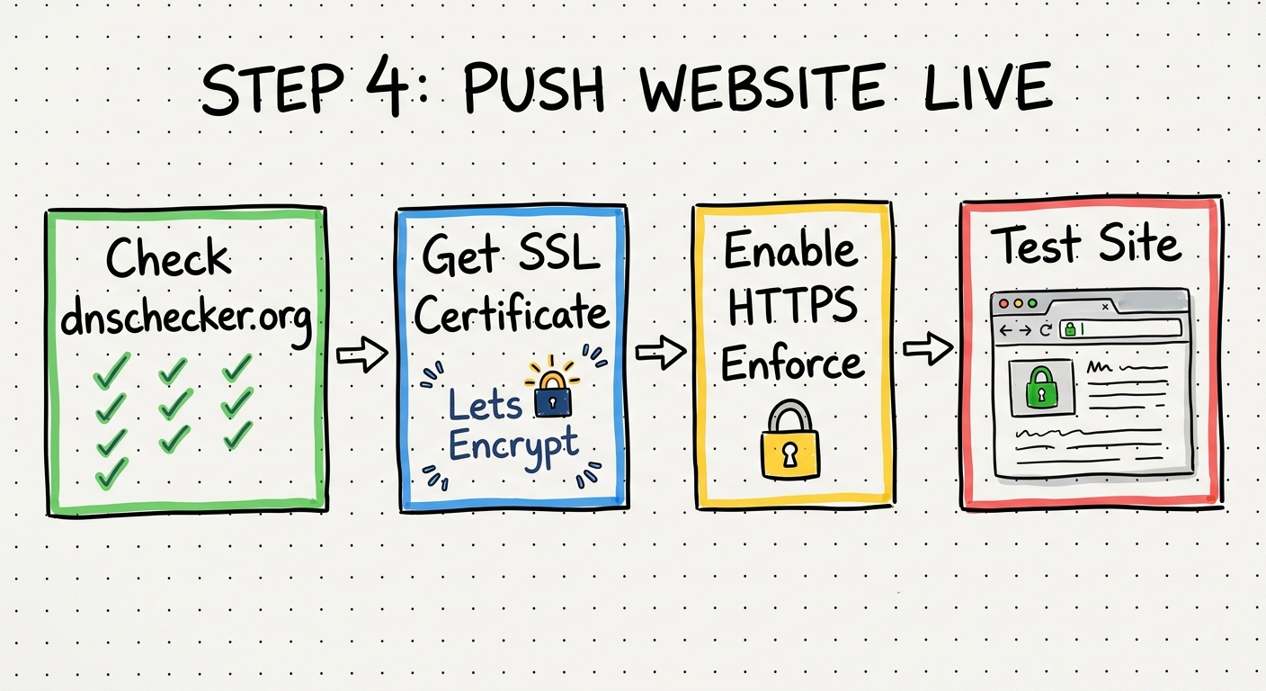 Push Website Live